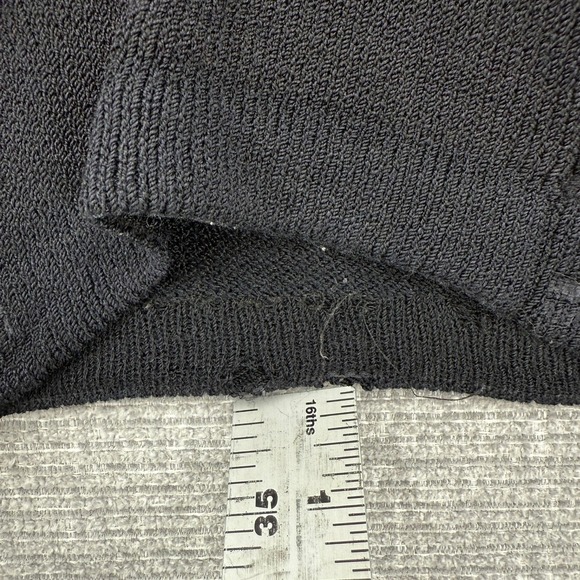 St John Knit Cropped Pants High Waist Career Casual Black Trousers Sz L Santana - Picture 8 of 11